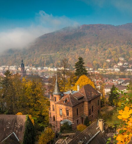 Blick auf Heidelberg im Herbst | © Gettyimages.com/PocholoCalapre