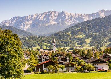 Garmisch-Partenkirchen in Bayern | © Gettyimages.com/manfredxy