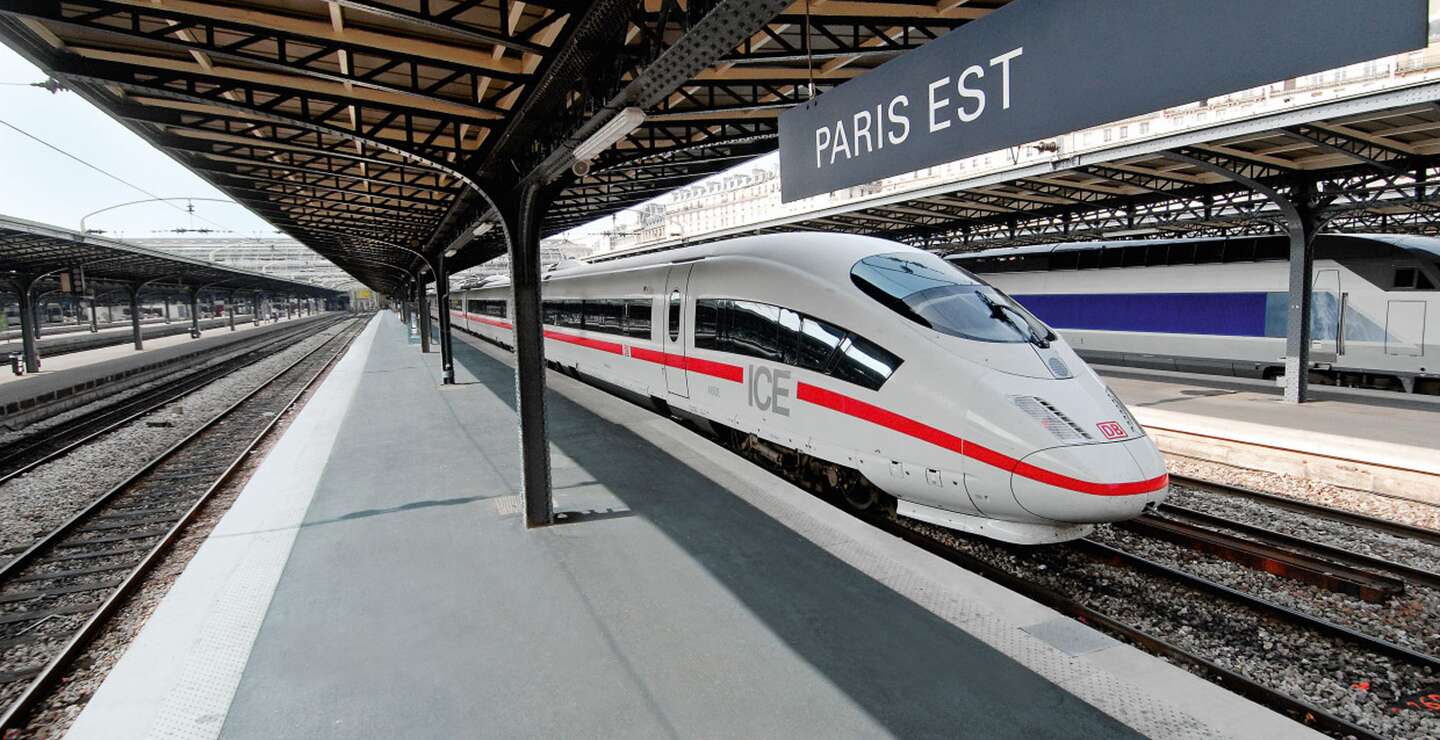 Zug steht im Bahnhof von Paris Est | © © Deutsche Bahn AG